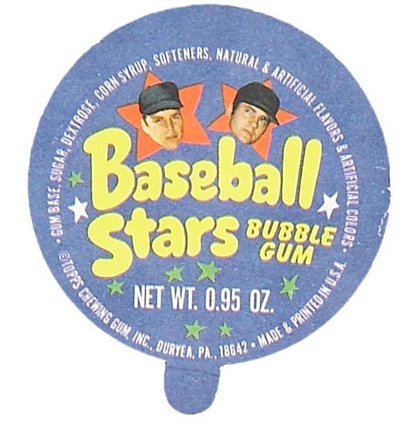 1973 Topps Candy Lids